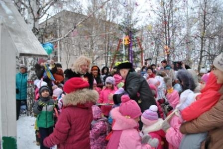 открытие детской площадки