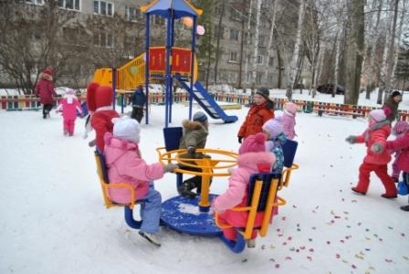 открытие детской площадки