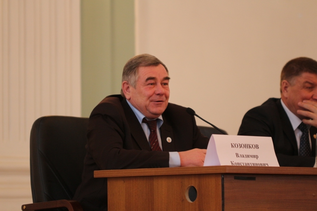 Глава района Владимир Константинович Козонков