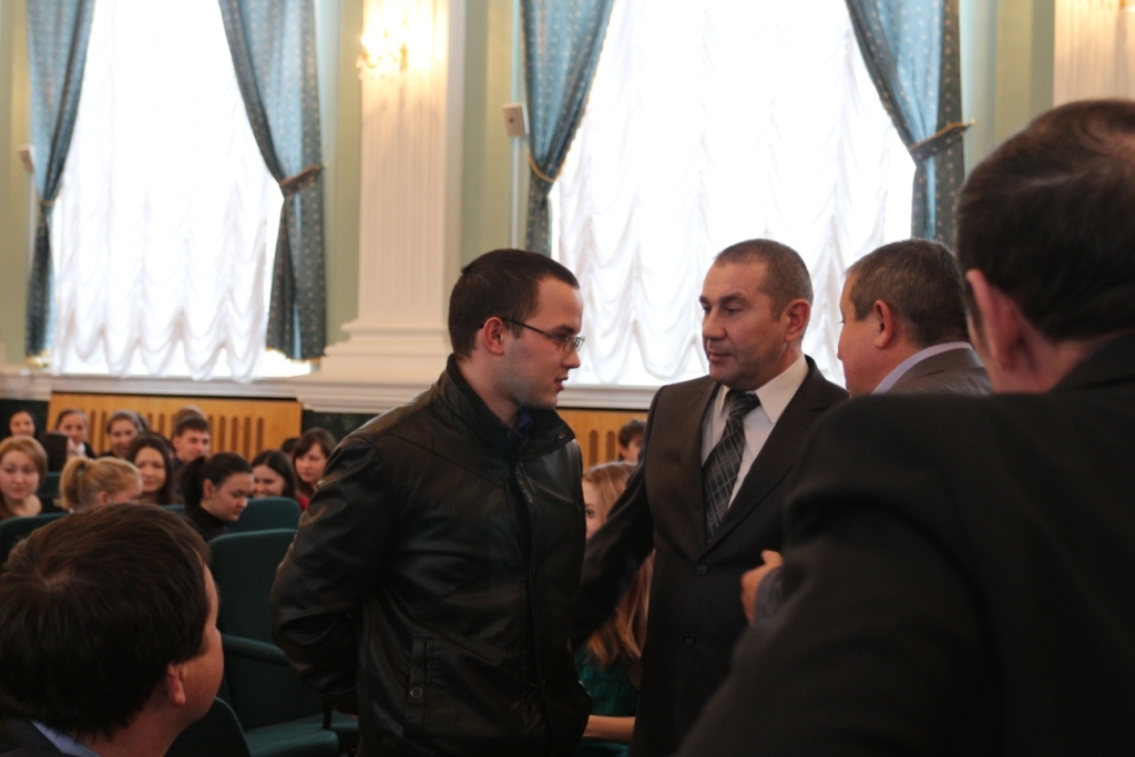 Встреча со студентами Арского района Встреча со студентами Арского района